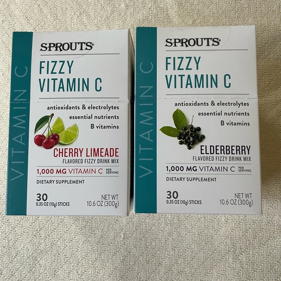 sprouts Other 2 Boxes New Sprouts Fizzy Vitamin C Drink Mix